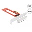 Delock PCI Express x4 Card to 1 x M.3 / NF1 Slot - Low Profile Form Factor