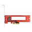 Delock PCI Express x4 Card to 1 x M.3 / NF1 Slot - Low Profile Form Factor