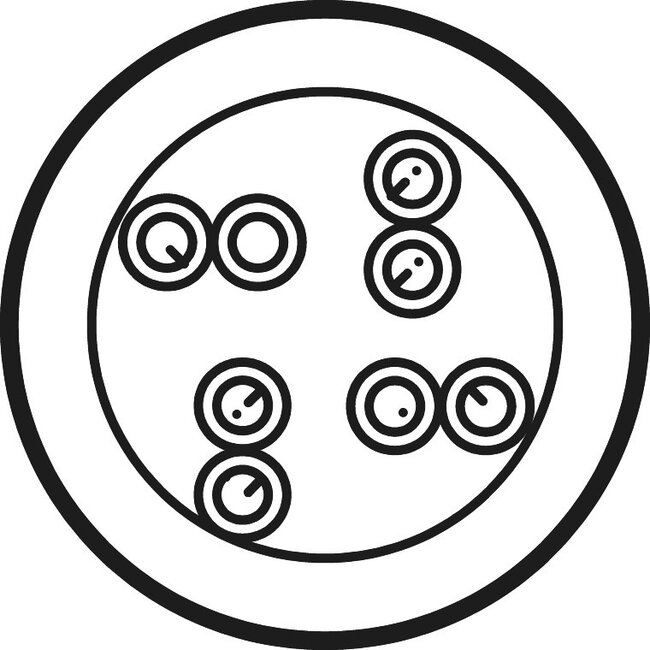 Goobay CAT 6 Network Cable, U/UTP, white 305 m