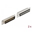 Delock D-Sub HD 50 pin male metal, solder version, 2 pieces