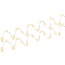 Goobay 2x Silver Wire Light Chain with 20 LEDs, incl. Timer