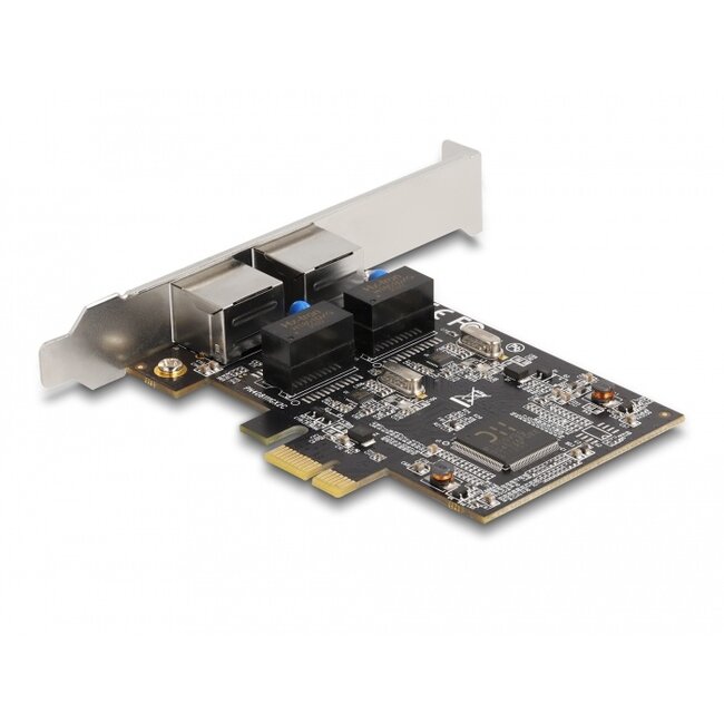 Delock PCI Express x1 Card to 2 x RJ45 Gigabit LAN RTL8111