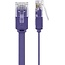 Goobay CAT 6 Flat Patch Cable, U/UTP, violet 2 m