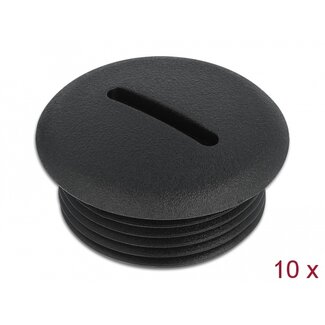 DeLOCK Delock Sealing Plug M25 x 1.5 black 10 pieces