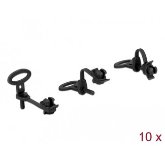 DeLOCK Delock Spacer for PCB black 10 pieces