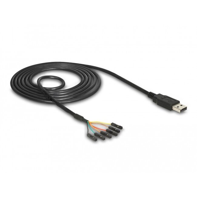 Delock USB 2.0 to Serial TTL Converter with 6 pin header female separately 1.8 m (5 V)