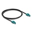 Delock Cable Mini FAKRA Z jack single to Mini FAKRA Z jack single A-Type