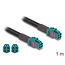Delock Cable Mini FAKRA Z jack quad to Mini FAKRA Z jack quad A-Type Premium