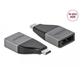DeLOCK Delock USB Type-C™ Adapter to DisplayPort (DP Alt Mode) 4K 60 Hz – compact design
