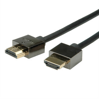 Roline ROLINE Notebook HDMI High Speed kabel met Ethernet M/M, zwart, 3 m