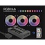 Delock RGB Hub for ARGB LEDs with 10 ports