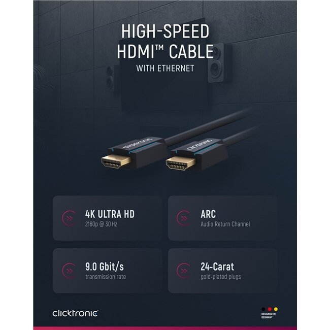 Clicktronic High Speed HDMI™ Cable 20 m