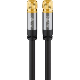 Goobay Goobay SAT Antenna Cable (135 dB), 4x Shielded 3 m