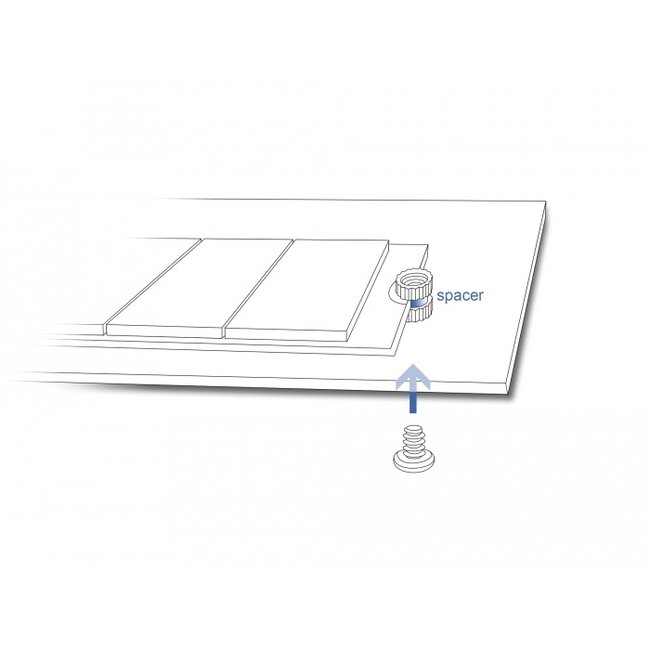 Delock PCI Express x4 Card to 1 x M.2 Key B + 1 x NVMe M.2 Key M - Low Profile Form Factor