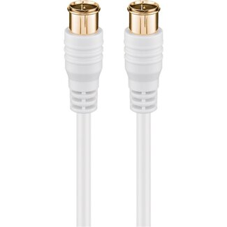 Goobay Goobay F-Quick SAT Connection Cable (80 dB), Double Shielded 2.5 m
