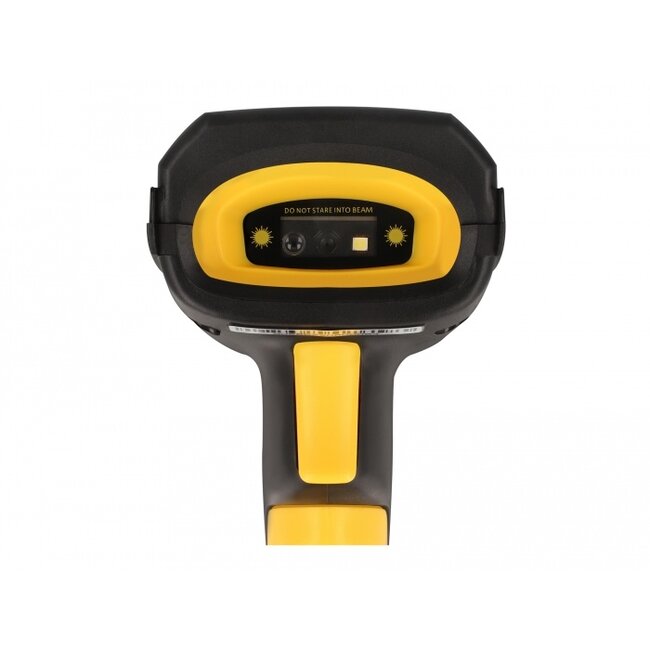 Delock Industrial Barcode Scanner 1D and 2D for 433 MHz or Bluetooth with inductive charging station