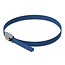 Delock Stainless Steel Cable Ties L 400 x W 4.6 mm blue 10 pieces