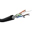 Goobay CAT 6 Outdoor Network Cable, U/UTP, black 100 m