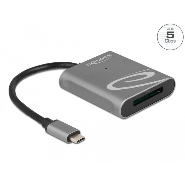 Delock USB Type-C™ Card Reader for XQD 2.0 memory cards