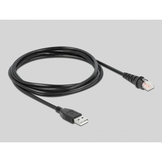 Delock USB Barcode Scanner 1D and 2D with connection cable - German Version