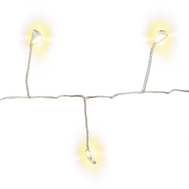 Goobay Silver Wire Cluster String Light with 50 LEDs