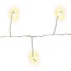 Goobay Silver Wire Cluster String Light with 50 LEDs