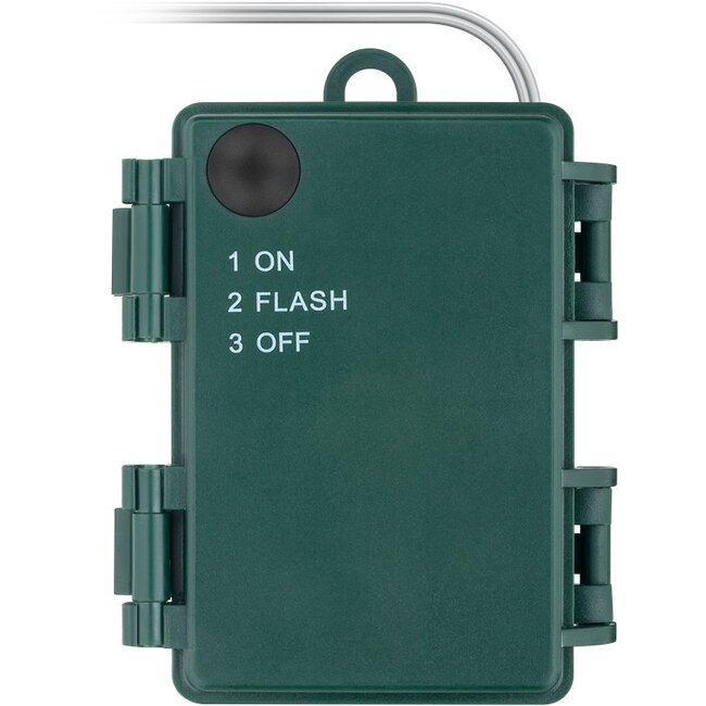 Goobay Silver Wire Cluster String Light with 50 LEDs