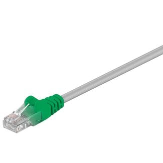 Goobay Goobay CAT 5e Crossover Patch Cable, U/UTP, grey-green 5 m