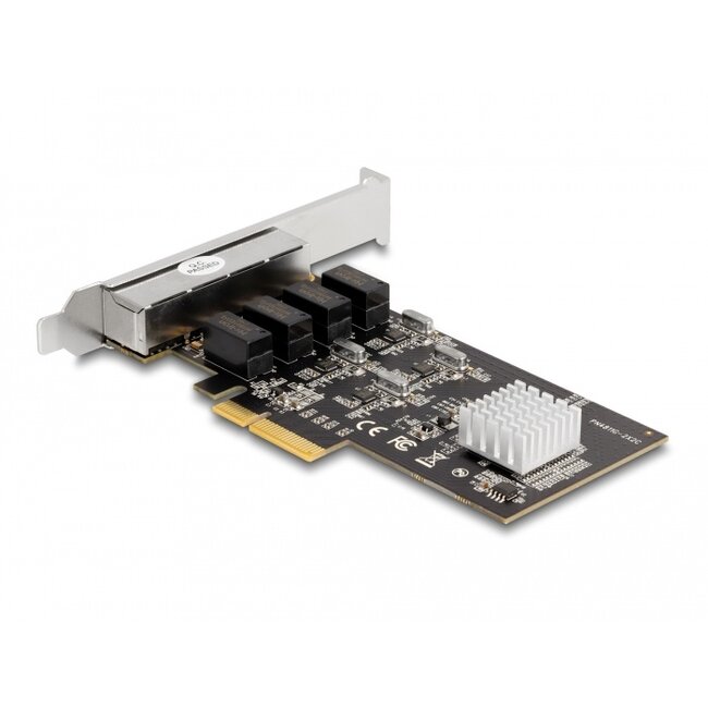 Delock PCI Express x4 Card 4 x RJ45 Gigabit LAN RTL8111