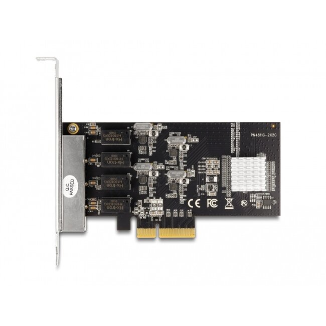 Delock PCI Express x4 Card 4 x RJ45 Gigabit LAN RTL8111