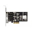 Delock PCI Express x4 Card 4 x RJ45 Gigabit LAN RTL8111