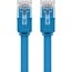 Goobay CAT 6 Flat Patch Cable, U/UTP, blue 1.5 m