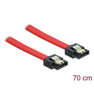 DeLOCK Delock SATA 3 Gb/s Cable 70 cm red