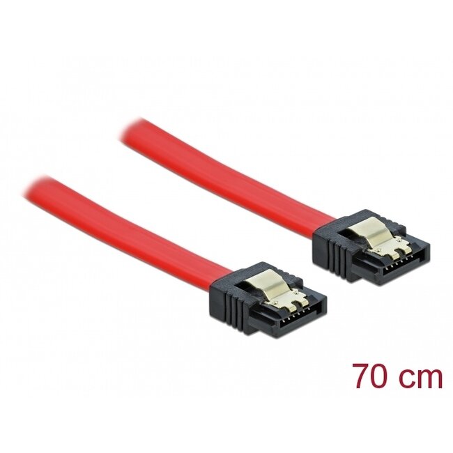 Delock SATA 3 Gb/s Cable 70 cm red