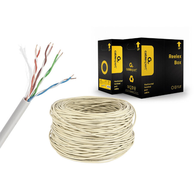 UTP Cat5E kabel (LSZH) stug 305 meter