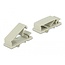 Delock Cable holder with Expansion Anchor grey 10 pieces