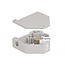 Delock DIN rail Adapter with Keystone LC Duplex female to LC Duplex female beige