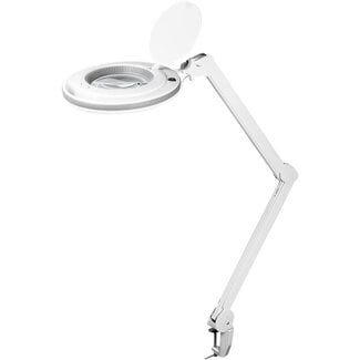 Goobay Goobay LED Magnifying Lamp with Clamp, 9 W, white