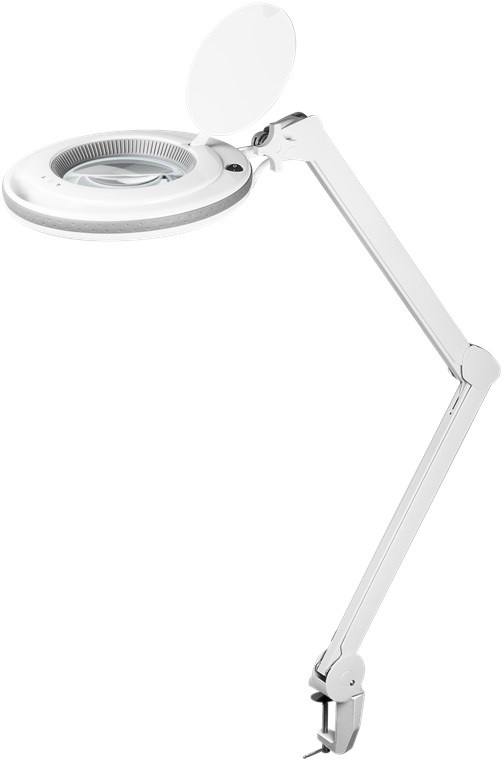 Goobay LED Magnifying Lamp with Clamp, 9 W, white |