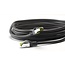 Goobay GHMT-certified CAT 8.1 S/FTP Patch Cord, AWG 26, black 2 m