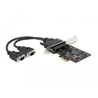 DeLOCK Delock PCI Express Card to 2 x Serial RS-422/485 with 15 kV ESD protection