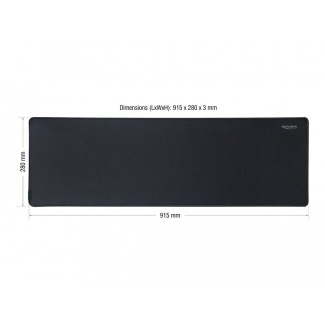 Delock Gaming Mouse Pad 915 x 280 mm - water-repellent