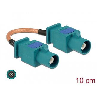 DeLOCK Delock Antenna Cable FAKRA Z plug > FAKRA Z plug RG-316 10 cm