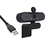 InLine® Webcam FullHD 1920x1080/30Hz met autofocus, USB-A-aansluitkabel