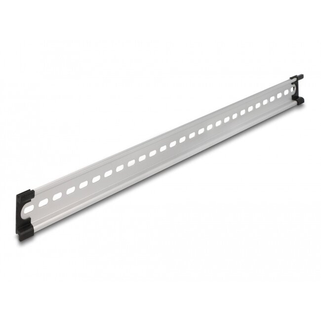 Delock DIN Rail 35 x 7.5 mm (19&quot;) Aluminium