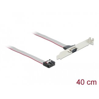 DeLOCK Delock Slot Bracket > 1 x Serial Pin layout: 1:1