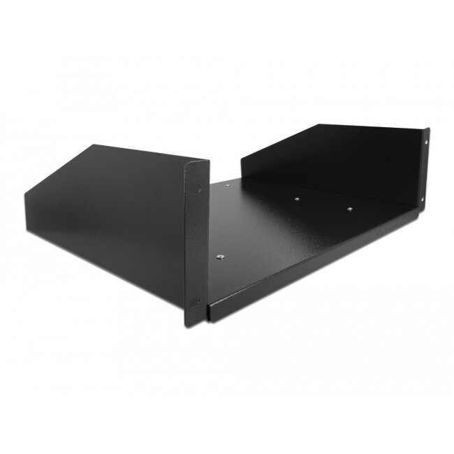 Delock 19″ Pull-out Plate 3U, black