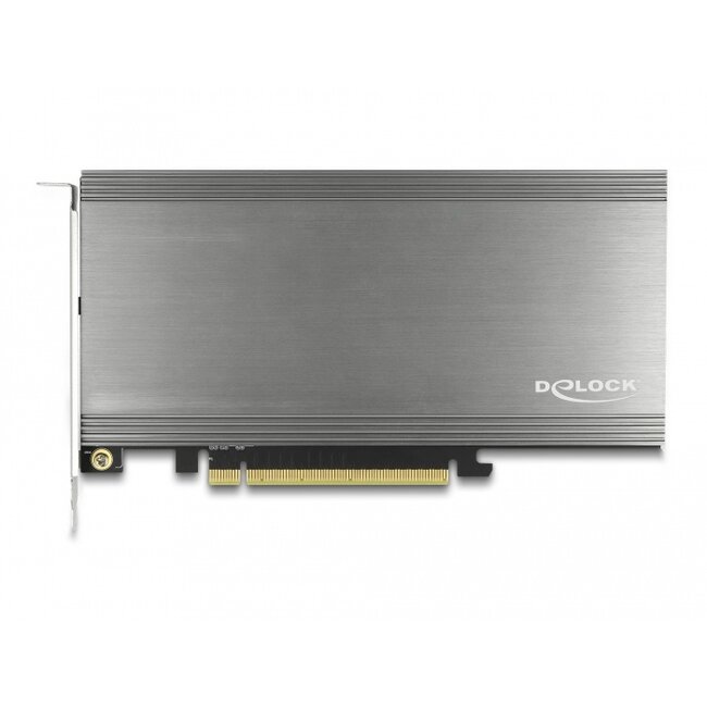 Delock PCI Express x16 Card to 4 x internal NVMe M.2 Key M