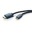 Clicktronic Mini-HDMI™ adapter cable with Ethernet 2 m