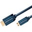 Clicktronic Mini-HDMI™ adapter cable with Ethernet 2 m